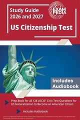 US Citizenship Test Study Guide 2026 and 2027 Prep Book for all 128 USCIS Civ…