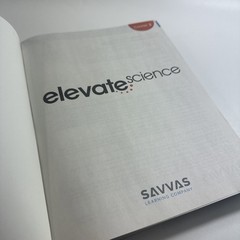 Savvas Learning Company, Elevate Science Course 3 Student Workbook (Not Written)