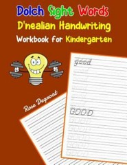 Dolch Sight Words D’nealian Handwriting Wor- paperback, 1070746436, Rose Degroat