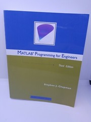 MATLAB Programming for Engineers by Stephen J. Chapman NEW 0534424171