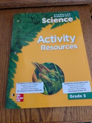 Grade 5 Macmillan McGraw Hill Science Activity and Resource Books