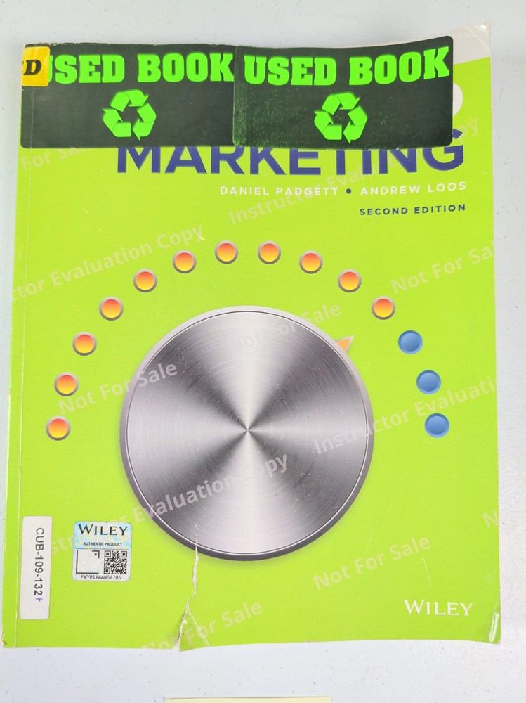 Marketing by Daniel Padgett & Andrew Loos Second Edition Wiley Paperback
