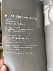 The Little ICU Book by Paul L. Marino & Kenneth M. Sutin