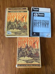 Bob Jones University BJU United States History Set with Tests and Answer Key