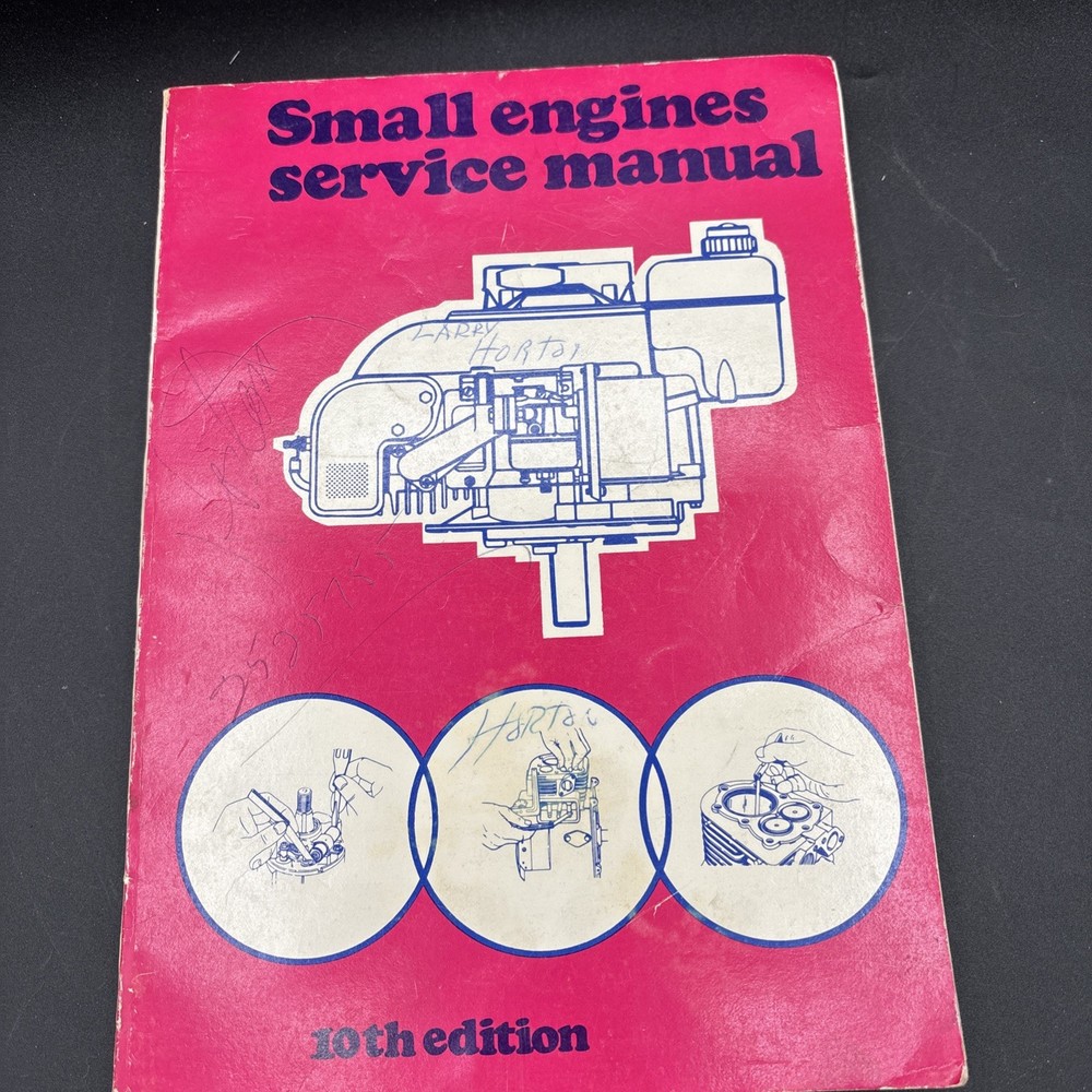 1973 Small Engines Service Manual 10th Edition Reference Repair Maintenance