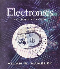 ELECTRONICS By Allan R. Hambley *Excellent Condition*