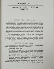 PROBLEMS IN LEGAL ETHICS AMERICAN CASEBOOK SERIES M. D. SCHWARTZ & R. C. WYDICK