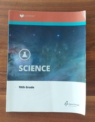 10th Grade Science Homeschool Curriculum Kit Box Set Complete AOP LIFEPAC