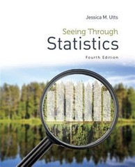 Seeing Through Statistics, Paperback by Utts, Jessica M., Brand New, Free shi…