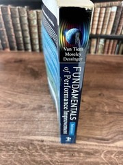 Fundamentals Of Performance Improvement Paperback 3rd Edition 2012 John Wiley