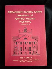 Massachusetts General Hospital Handbook of General Hospital Psychiatry Fourth Ed