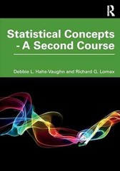 Statistical Concepts – A Second – Paperback, by Hahs-Vaughn Debbie L. – New h