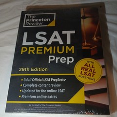 Graduate School Test Preparation Ser.: Princeton Review LSAT Premium Prep sealed