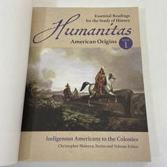 Humanitas American Origins Books 1 & 2 TPB Set Essential Readings Study History