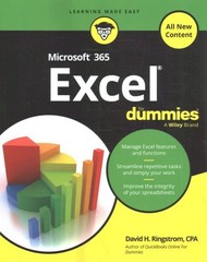 Microsoft 365 Excel for Dummies, Paperback by Ringstrom, David H., Like New U…