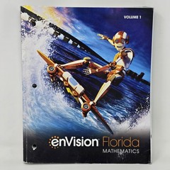 Pearson EnVision Florida Mathematics Grade 6 Advanced Vol 1 and 2 Workbooks