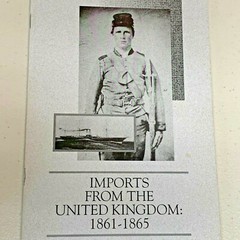 imports from the united kingdom 1861-1865 1994 booklet civil war library museum