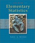 Elementary Statistics (5th Edition) – Weiss, Neil A. – Hardcover – Good
