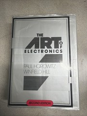 Art of Electronics by Paul Horowitz and Winfield Hill (1989, Hardcover)