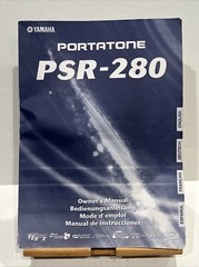 Yamaha PSR-280 Portatone Instruction Manual: 90 Pages