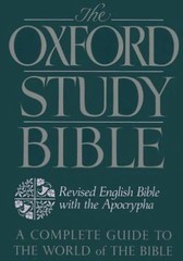 Oxford Study Bible: Revised English Bible with Apocrypha by Katharine Doob…