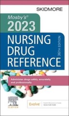 Mosbys 2023 Nursing Drug Reference (Skidmore Nursing Drug Reference) – GOOD