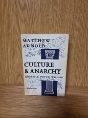 Culture And Anarchy, Matthew Arnold Paperback (Q5)