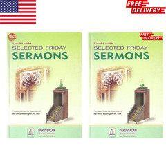 Selected Friday Sermons by Ifta Office Washington 2Book Hardcover Set Brandnew