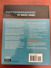 Patternmaking for Fashion Design 2010 Hardcover 5th Ed with DVD Sealed