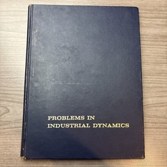 Problems In Industrial Dynamics-MIT Press-1963