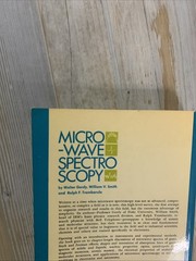 Microwave Spectroscopy—Walter Gordy (Trade Paperback)
