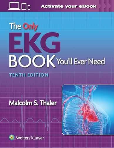 The Only EKG Book You’ll Ever Need – Paperback, by Thaler Malcolm S. – Good c