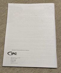 IPC J-STD-001G Requirements for Soldered Electrical and Electronic Assemblies