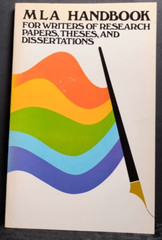 MLA Handbook Achtert Gibaldi PB Citation Guide Research Papers Writing Style