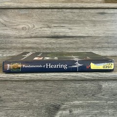Fundamentals of Hearing: An Introduction by William Yost (Hardcover) 5th Edition