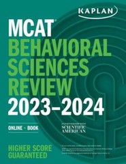 Kaplan Test Prep Ser.: MCAT Behavioral Sciences Review 2023-2024 : Online + …