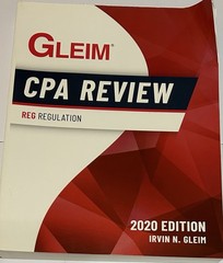 Gleim CPA Review REG Regulation 2020 Edition Study Guide with Sample Questions
