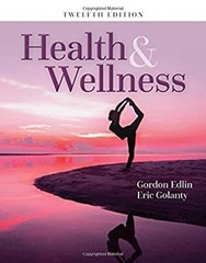 Health And Wellness Paperback Gordon, Golanty, Eric Edlin