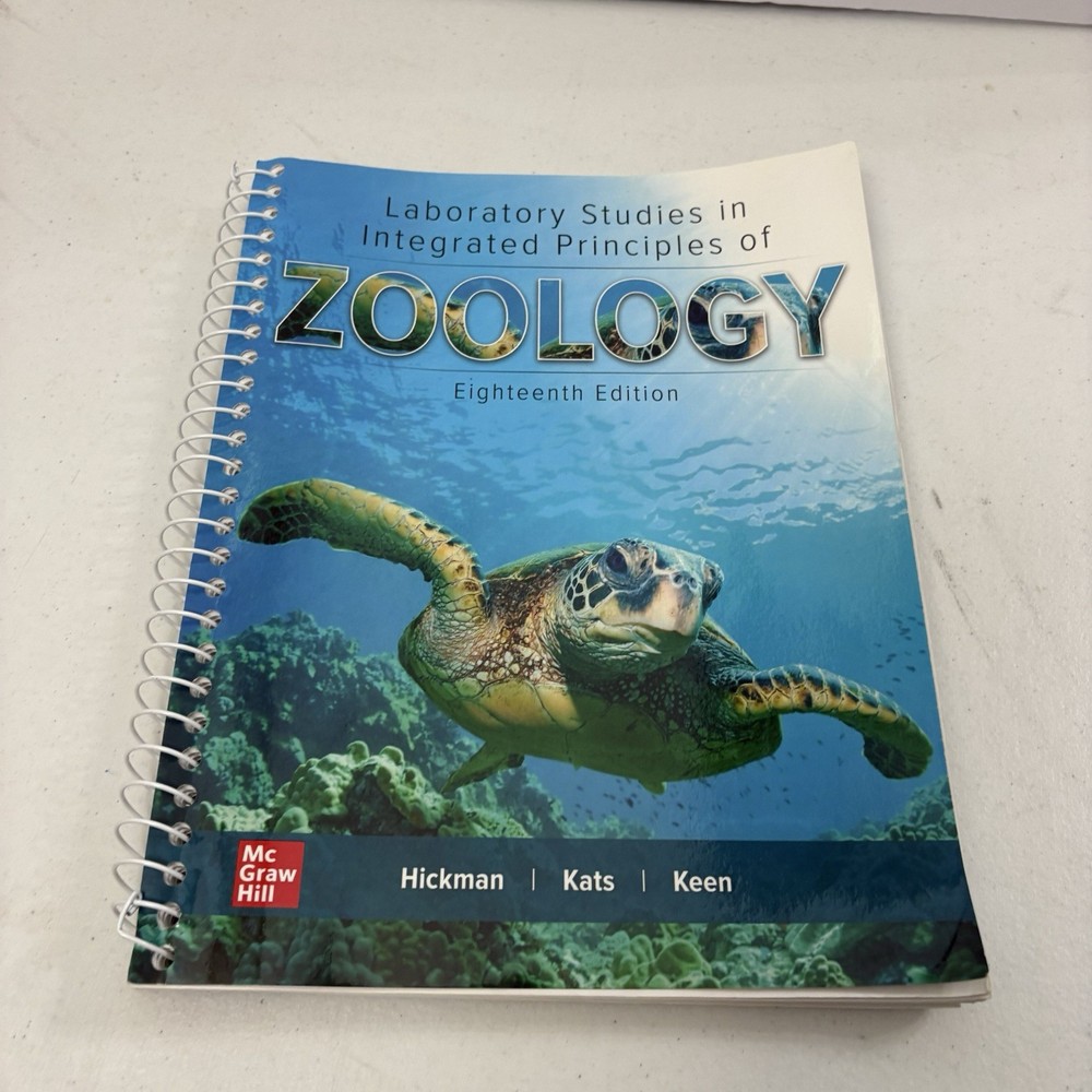 Laboratory Studies in Integrated Principles of Zoology 18th Ed 2020 McGraw Hill