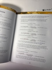 apologia chemistry (3rd ed) Textbook & Solutions/test Book, Water Damage
