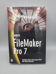 Learn Filemaker Pro 7 Worldwide Library Jonathan Stars Janice Child Paperback