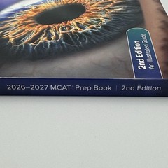 UWorld MCAT Physics Prep Book 2026-2027 2nd Ed Minor Wear