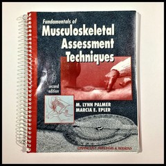 Fundamentals of Musculoskeletal Assessment Techniques – spiral_bound Epler P…