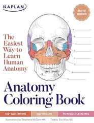 Anatomy Coloring Book with 450+ Realistic Medical Illustrations with Q Paperback