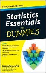 Statistics Essentials for Dummies by Rumsey, Deborah J.