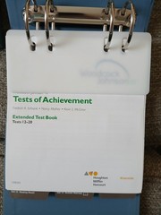 Woodcock Johnson IV Tests Of Achievement Standard Test Book 1-11 12-20 & Manual
