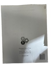 The Story of the Constitution Test Packet Second Ed~Christian Liberty P12 05