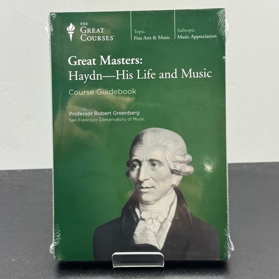 The Great Courses: Great Masters: Haydn—His Life and Music Guidebook & DVD’s