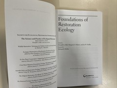 Foundations of Restoration Ecology by Falk Palmer Zedler SC 2006 Island Press