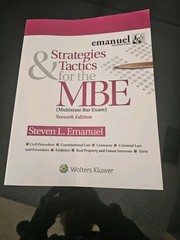 Strategies & Tactics for the MBE (Seventh Edition) – Bar Review – LIKE NEW
